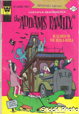 Addams Family #1 © 1974 Whitman